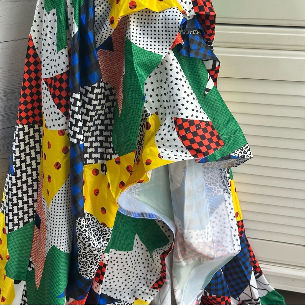 Colorful Patchwork Maxi Skirt - Picture 3 of 7
